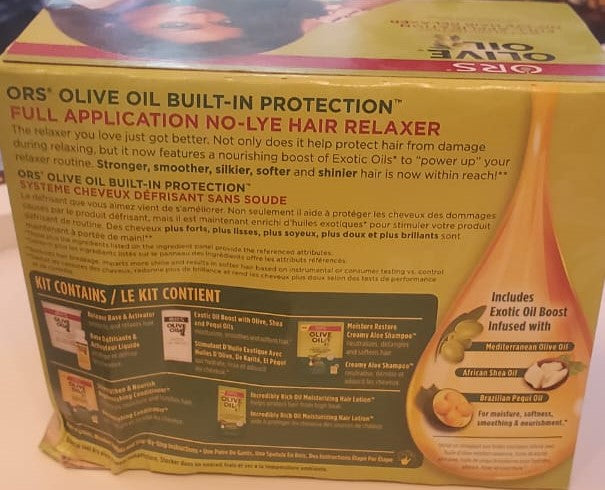 Olive oil Full application hair relaxer - Extra Strength