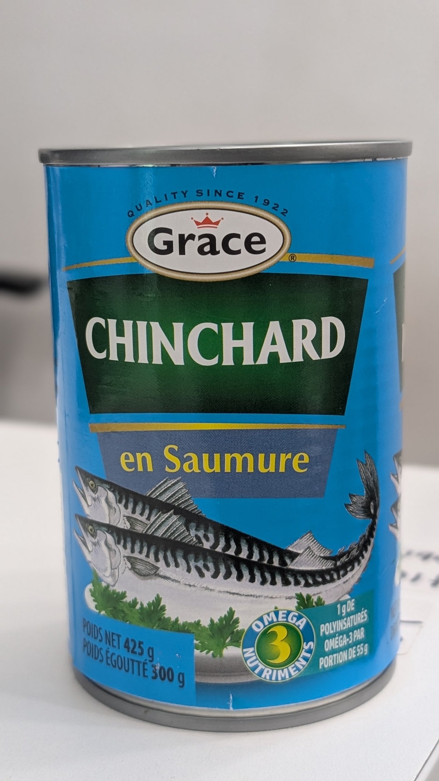 Grace Jack Mackerel in Brine 425g