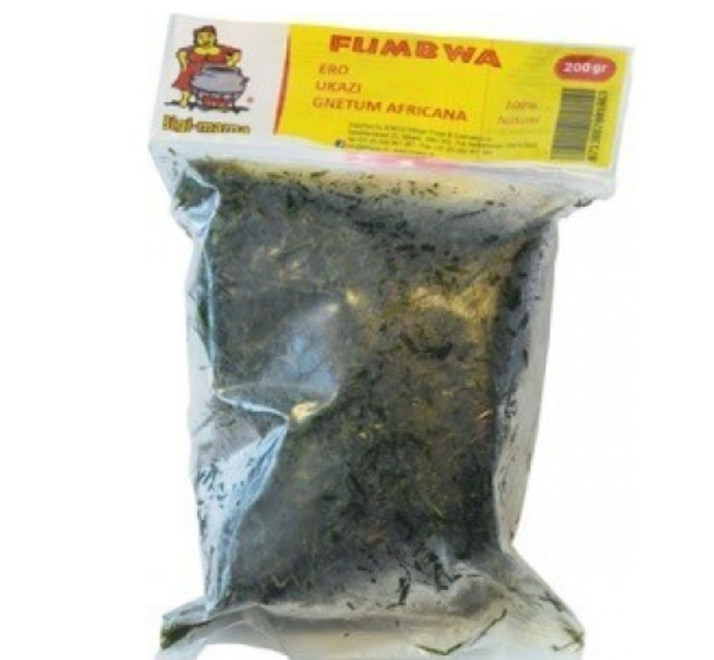 Fresh Fumbwa Eru Ukazi Leaves