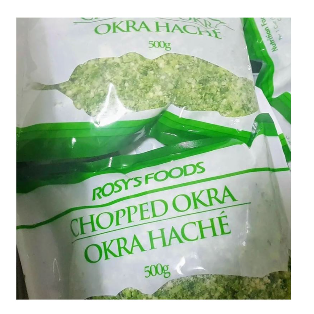 Okro - fraîchement emballé/haché congelé