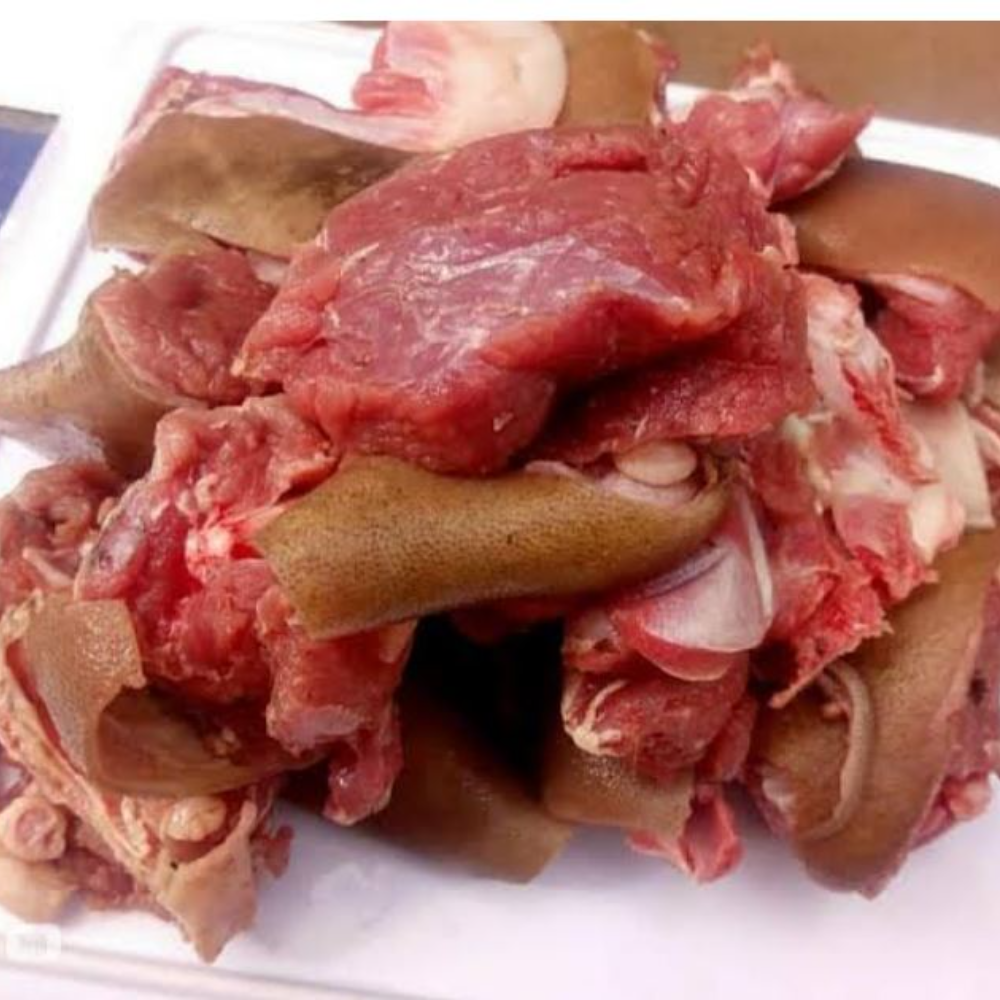 Viande de chèvre fraîche (Ogufe) 2 lb