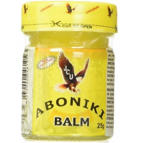 Baume Aboniki pour le soulagement musculaire, l'arthrite, la douleur et les rhumatismes 25 g