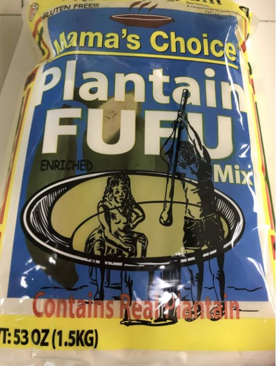 Mélange de fufu plantain Mama's Choice