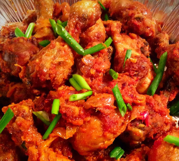 Nigerian chicken delicacies and combinations to die for!!