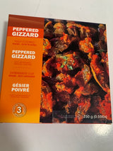 Gésier poivré - Délicieux et entièrement cuit (Tendre et rôti lentement) - 250g