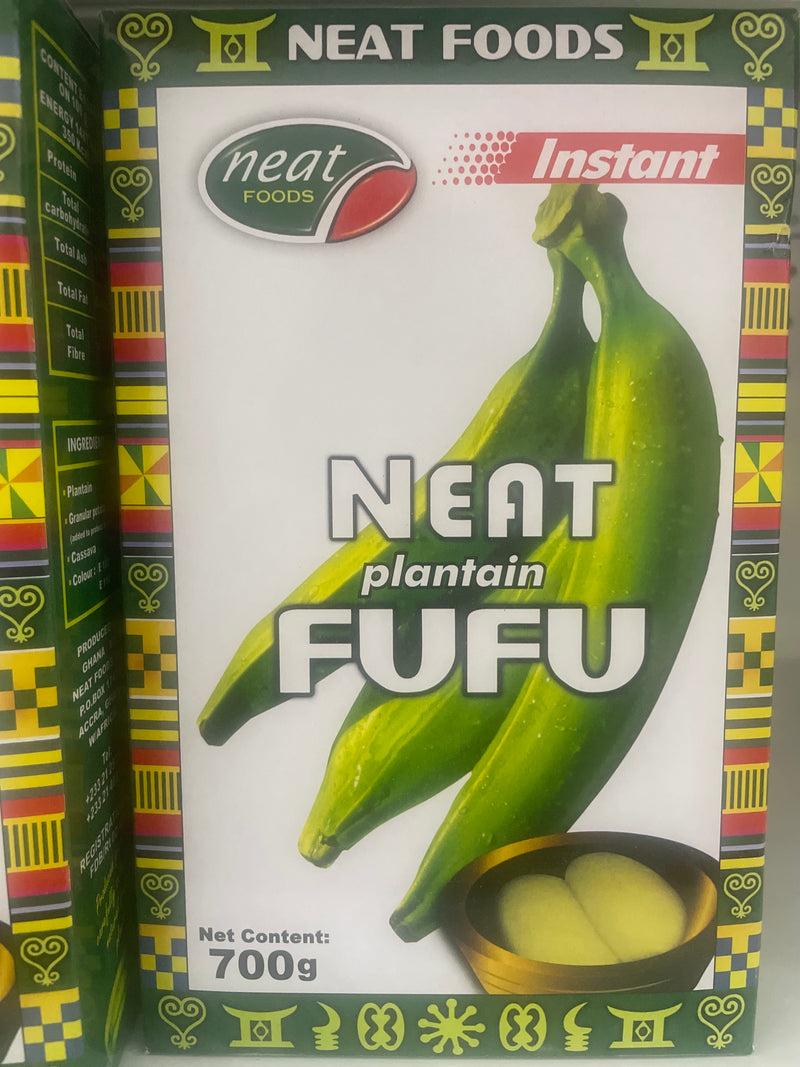 Neat Plantain Fufu 700g