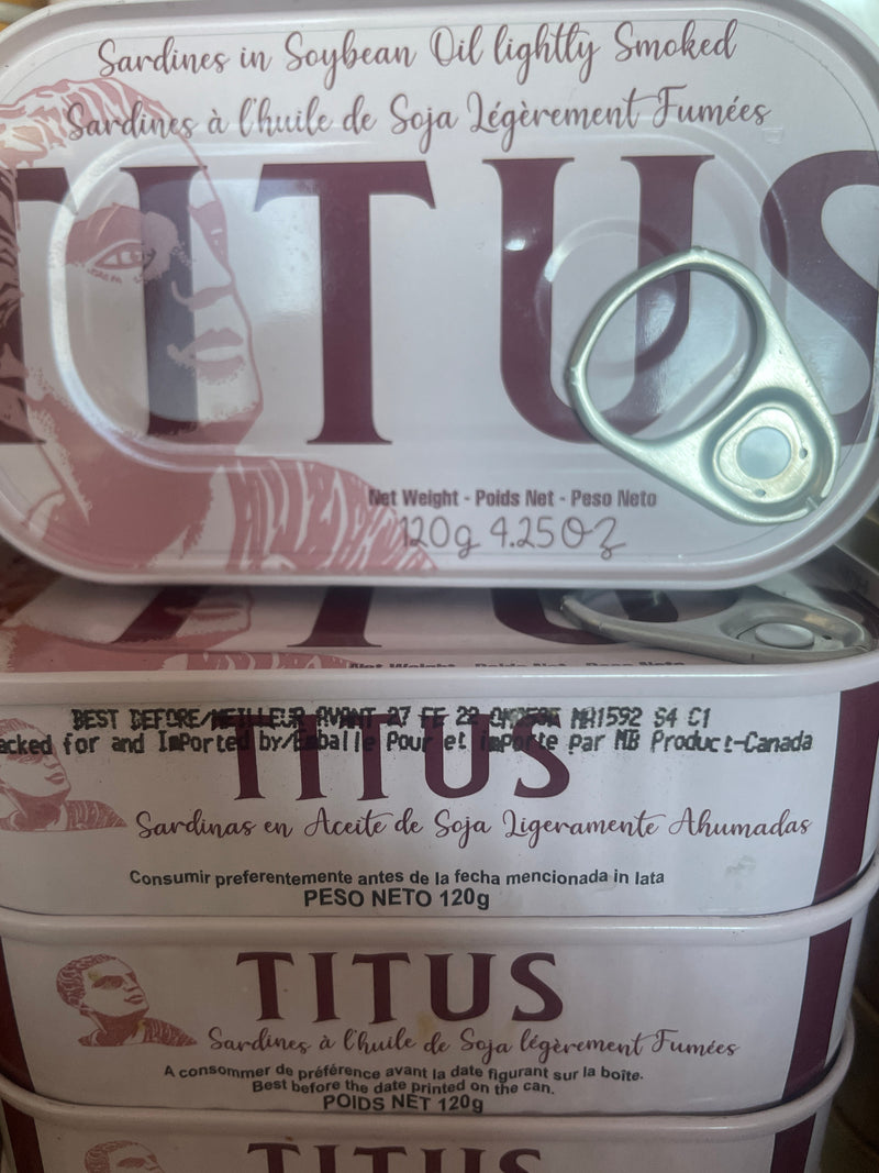 Titus Sardine (Smoked)