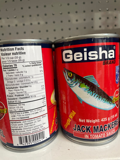 Geisha Jack Mackerel 425g