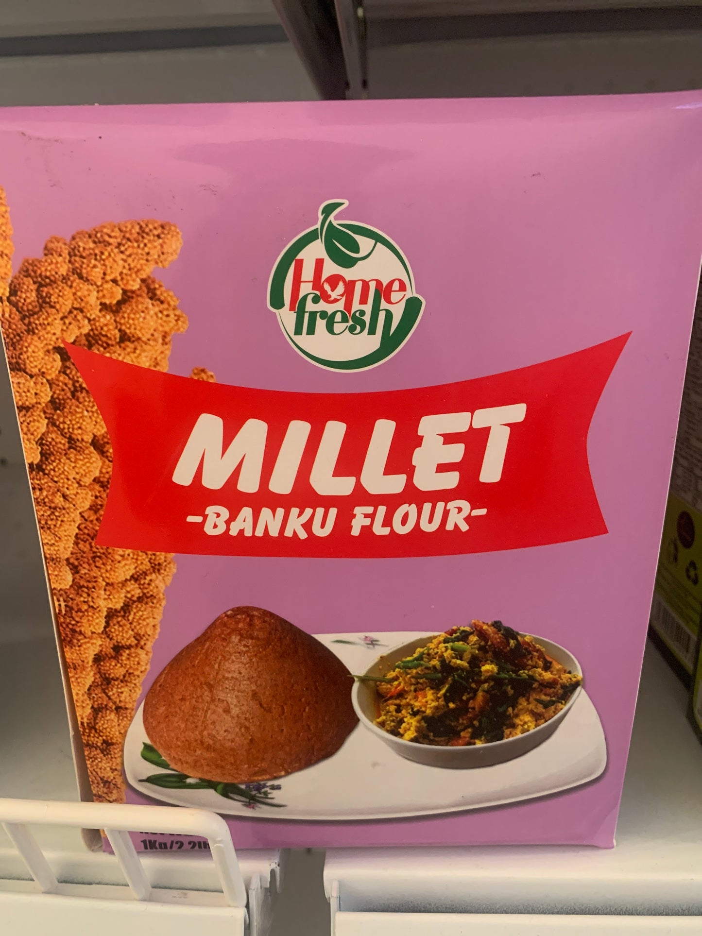 Millet Banku Flour - Home fresh