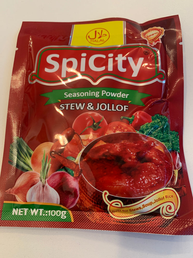 Spicity Stew and Jollof seasoning powder spice