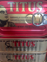 Titus Sardine (Soybean Oil)