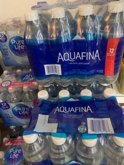 Eau de table Aquafina (eau en bouteille), eau potable purifiée, 1 paquet - 500 ml