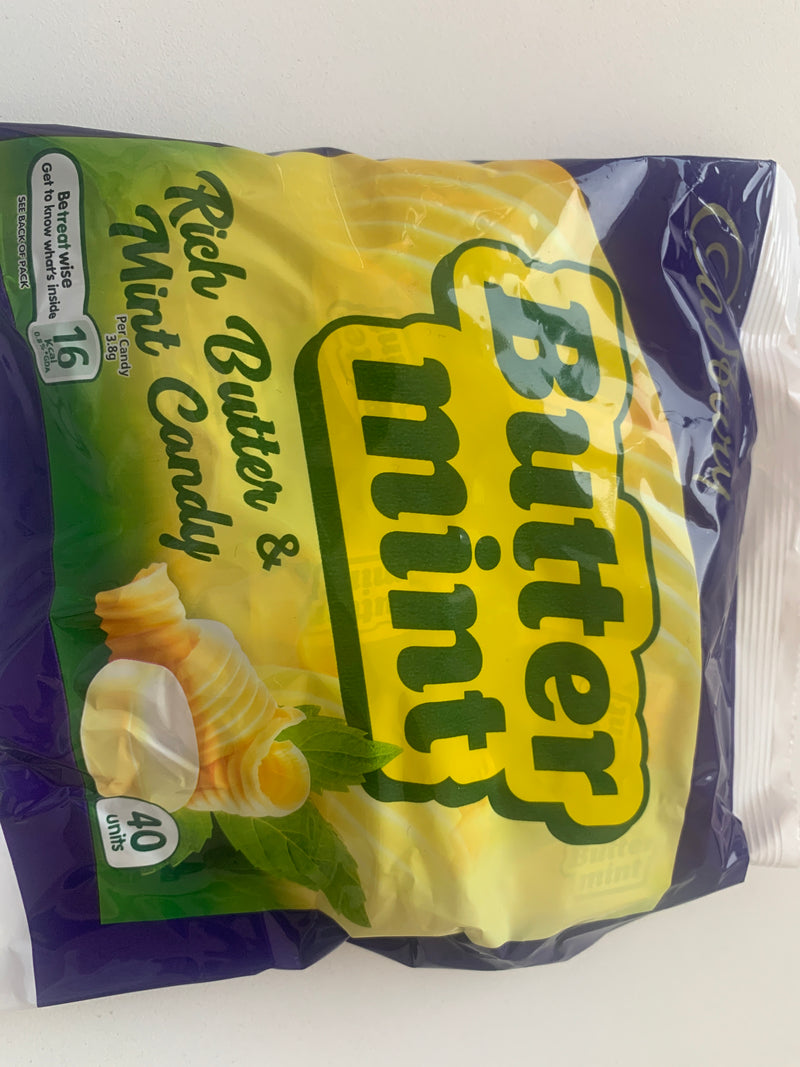 Bonbons au beurre et à la menthe