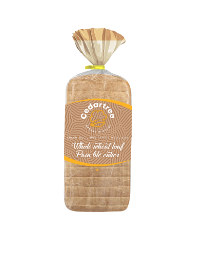 Whole Wheat Bread (sliced)