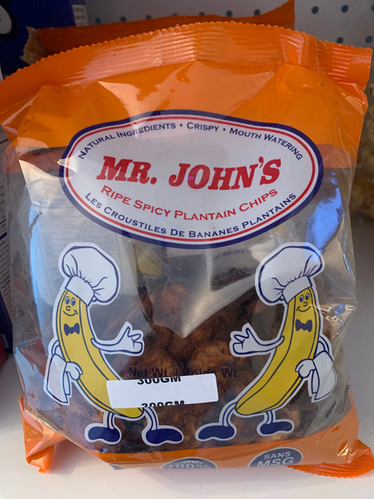 Mr John’s Ripe Spicy Plantain 300g