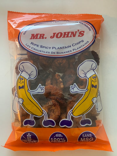 Plantain mûr épicé de Mr John 135 g