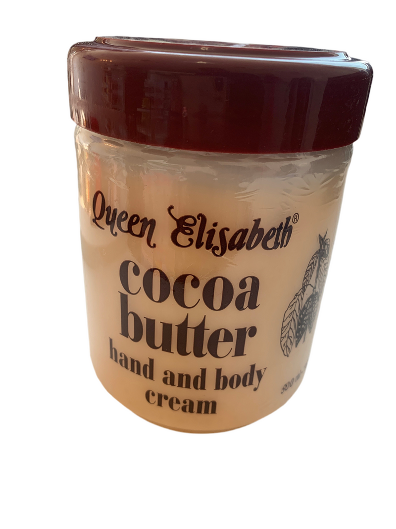 Crème pour les mains et le corps au beurre de cacao - Queen Elizabeth