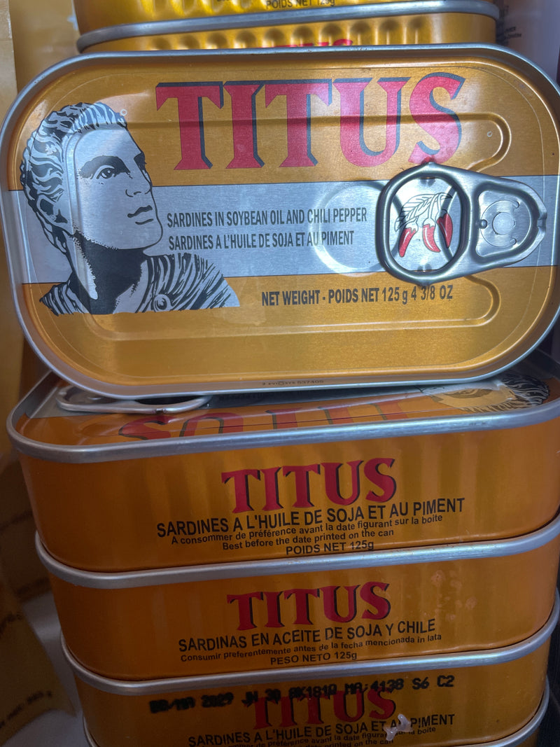 Titus Sardine (Spicy)