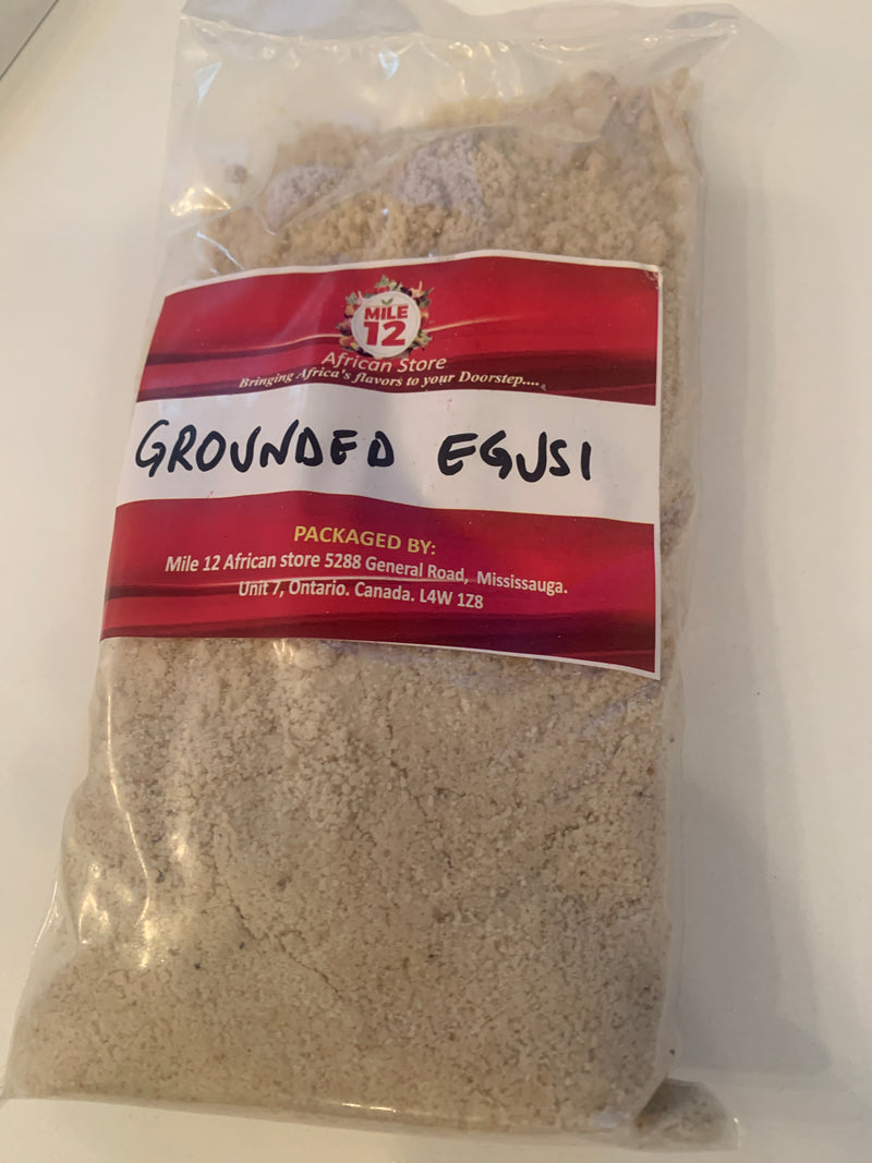 Big Egusi - mis à la terre