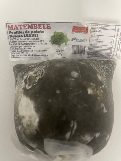 Matembele - Potato Leaves