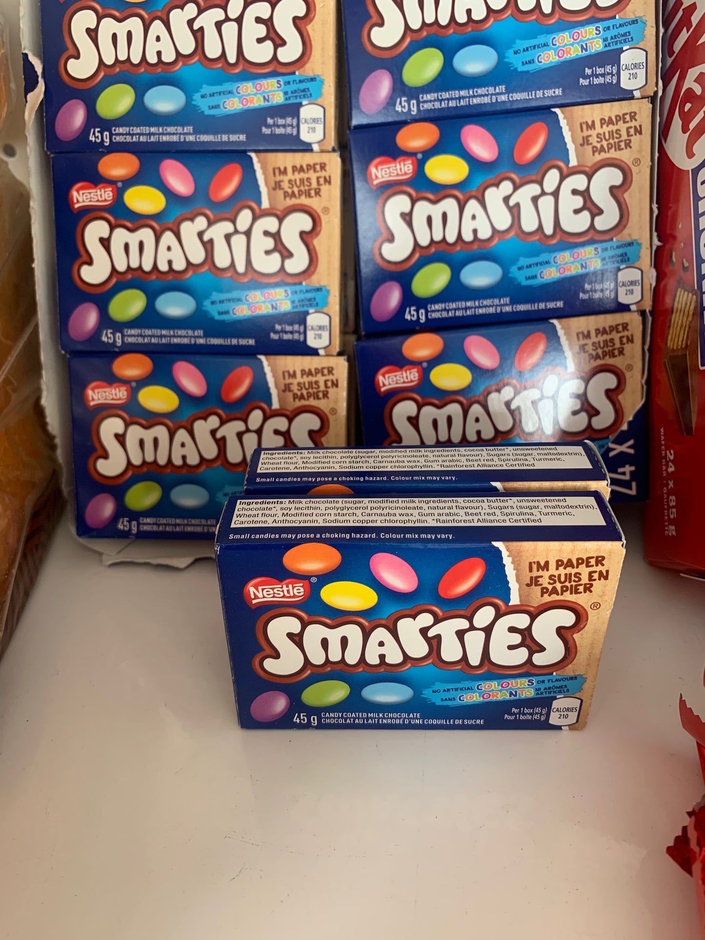 Smarties chocolate candy sweets