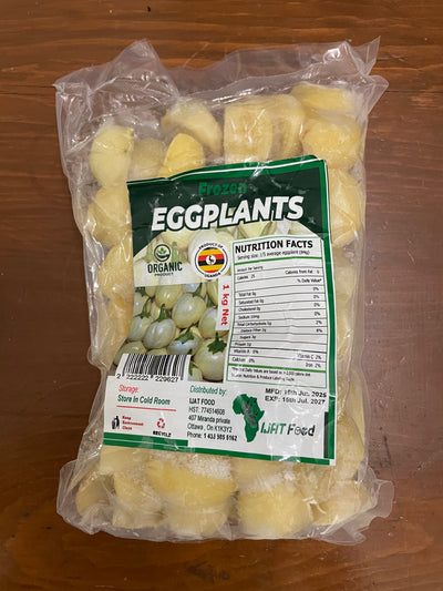 Frozen Eggplant (Garden Egg, Nyaadewa)