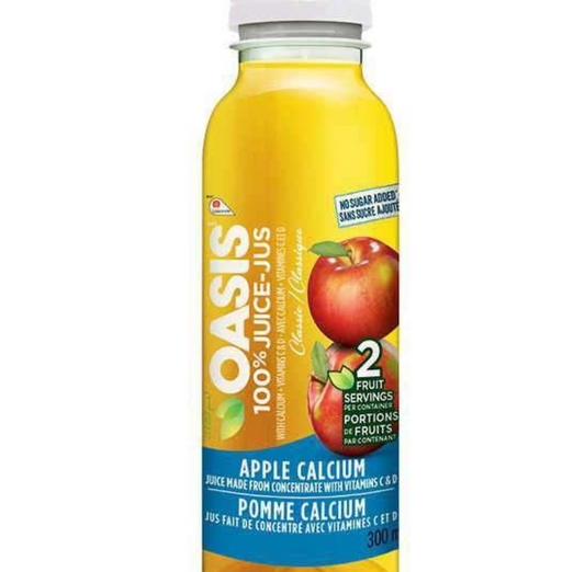 Oasis apple juice