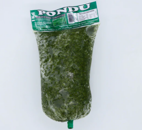 Pondu Feuille de Manioc Feuilles de légumes de manioc