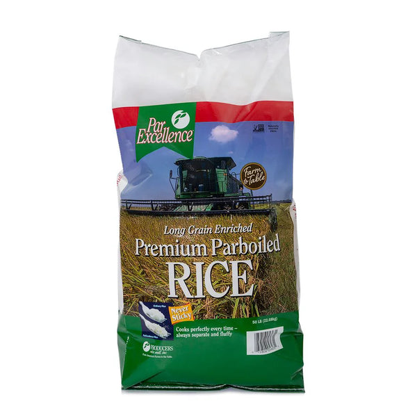 Sac de riz 5 lb - Riz à grains longs étuvé de qualité supérieure reconditionné Par Excellence