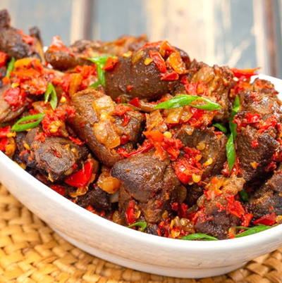 Asun poivré (viande de chèvre) - Délicieux et entièrement cuit (tendre et rôti lentement) - 200 g