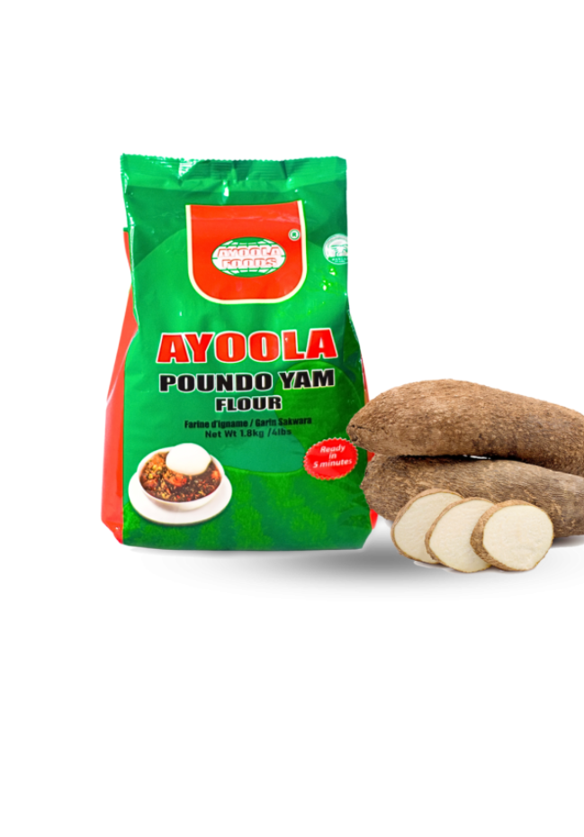 Ayoola Poundo Yam Flour - 4Lbs