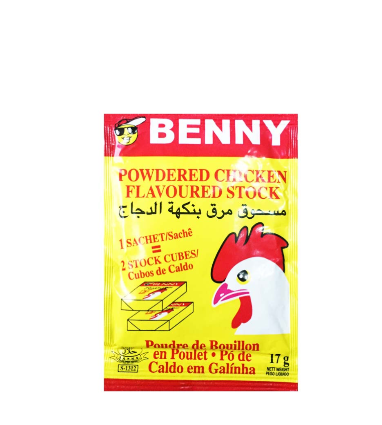 Benny Powdered chicken flavour - 3 sacs