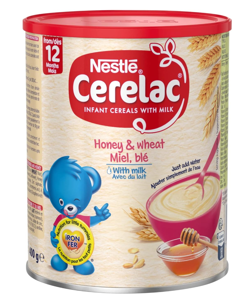 Cerelac baby food - Honey and wheat 400g