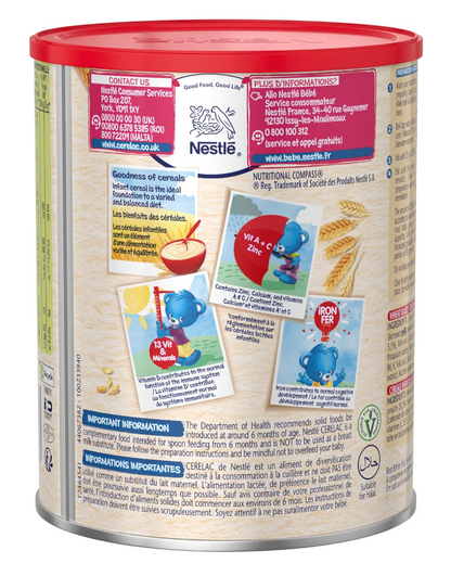 Cerelac baby food - Honey and wheat 400g