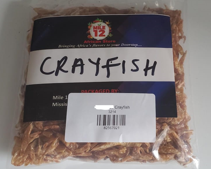 Dried Tasty Crayfish