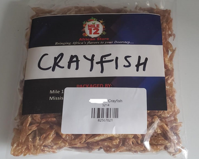 Écrevisses séchées savoureuses