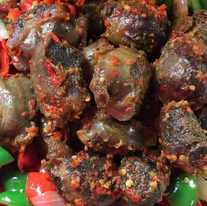 Peppered gizzard - Delectable and fully cooked (Tender and slow roasted) - 250g