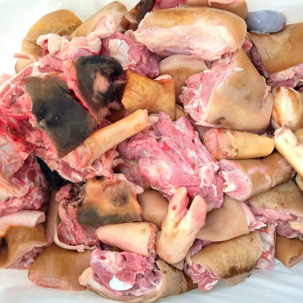 Full Goat Meat with Skin - (Ogufe)