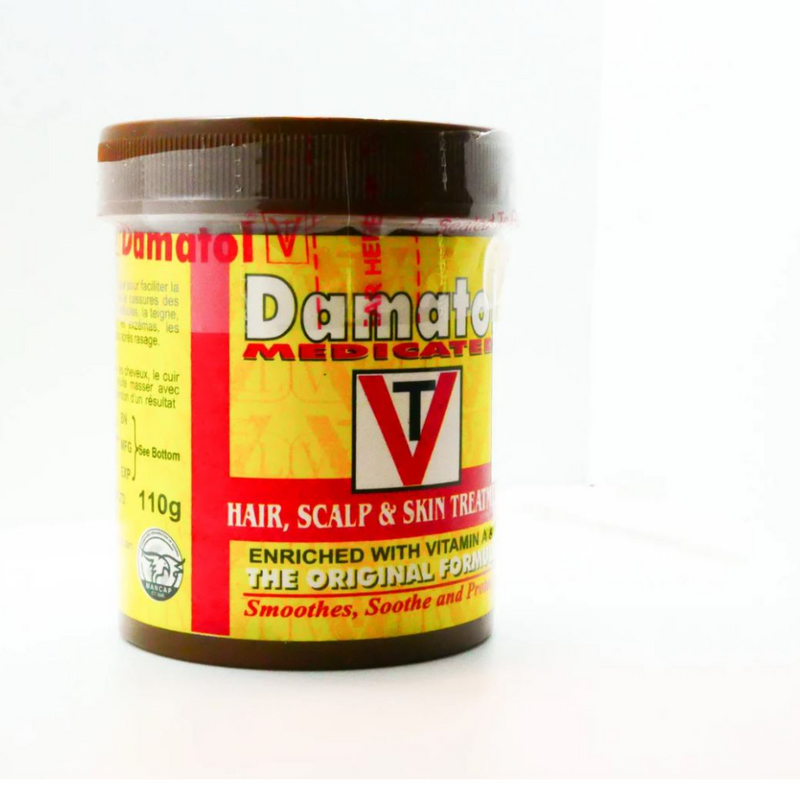 Crème médicamenteuse pour le traitement des cheveux, de la peau et du cuir chevelu Damatol - 110 g