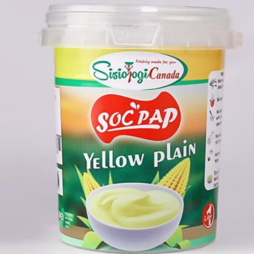 Yellow Fresh and tasty pap