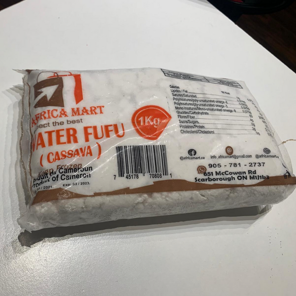 Fufu d'eau de manioc