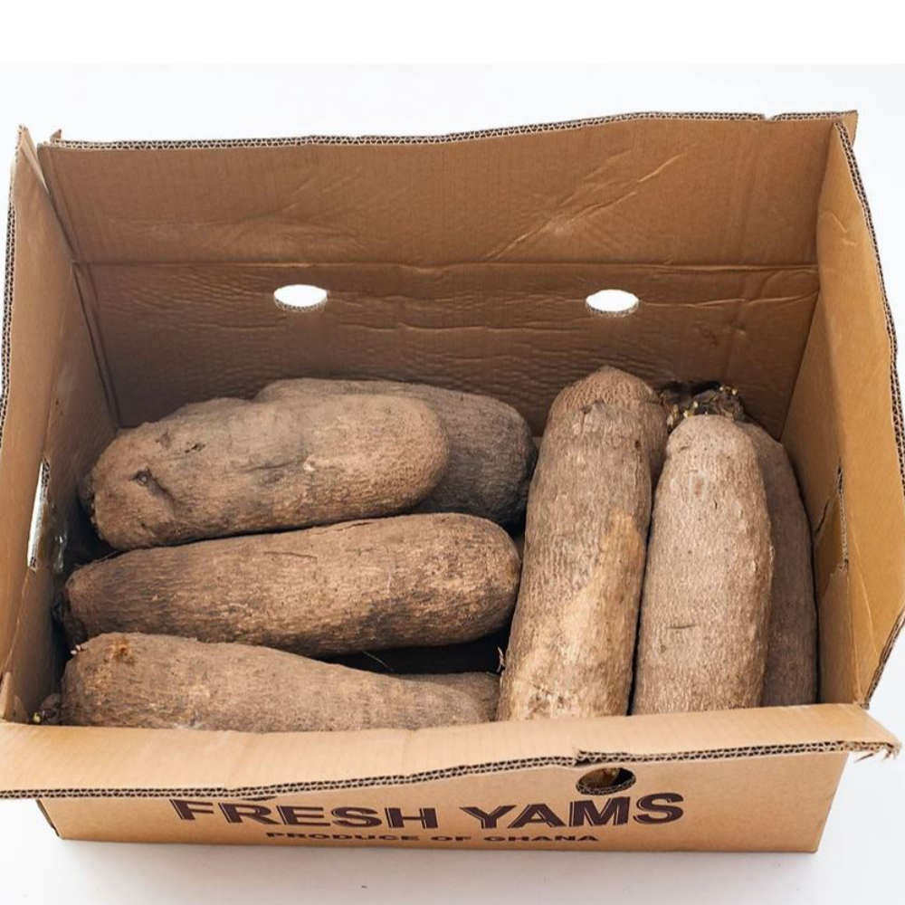 White Ghana Yam - Premium & Sweet