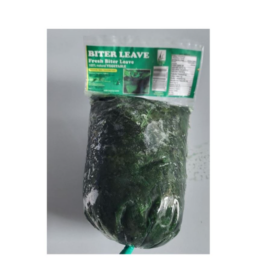 Freshly packed Bitter leaves - Frozen