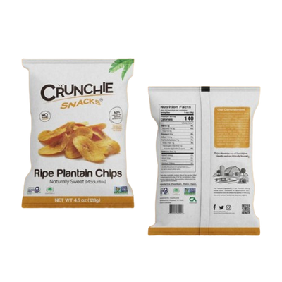 Chips de plantain mûr savoureuses et épicées