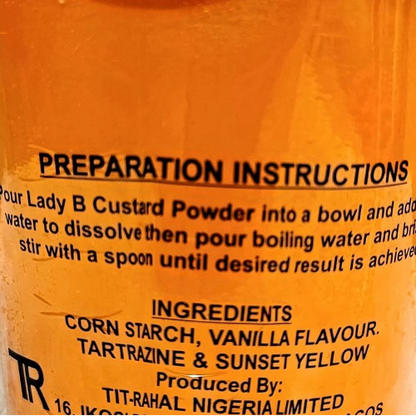 Lady B Custard - 500g