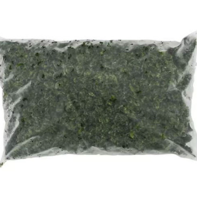 Feuilles de légumes fraîchement emballées Épinards efo - riro - Surgelés