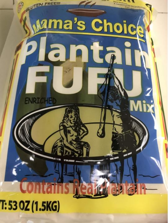 Mama's Choice Plantain Fufu Mix