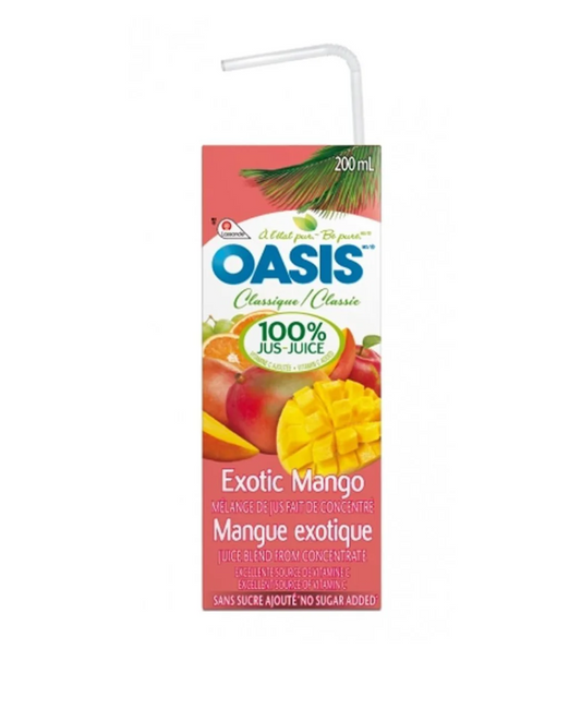 Oasis juice box