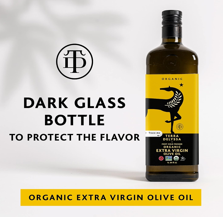 Terra Delyssa Biologique Organic Premium Extra Virgin Olive Oil - 1L