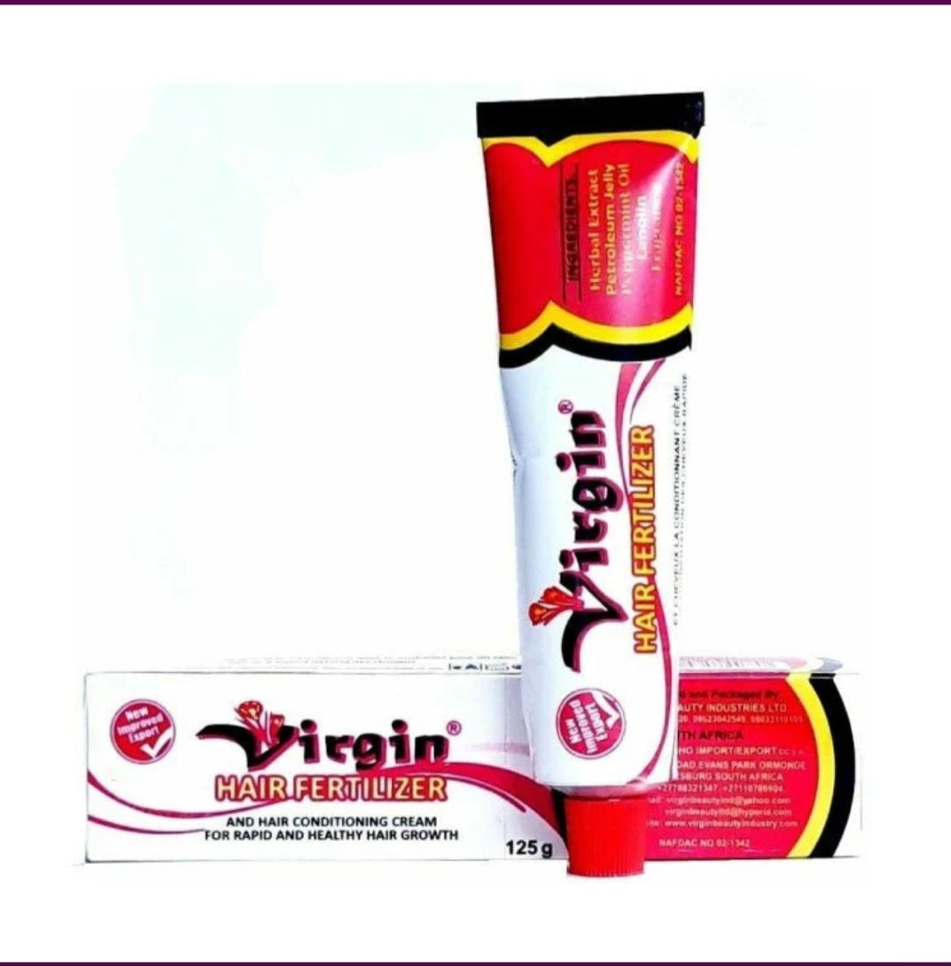 Virgin hair fertilizer hair cream